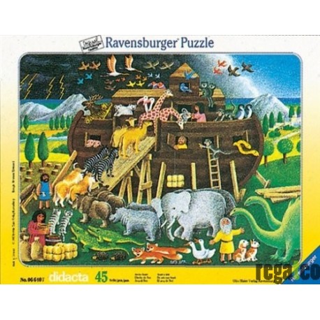 Ravensburger 06640 - Arche Noah, 45 Teile Rahmenpuzzle