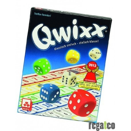 Nürnberger-Spielkarten 4015 - Qwixx - Nominiert zum Spiel des Jahres 2013