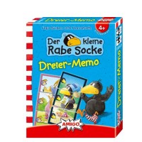 01913 - Amigo Spiele - Der kleine Rabe Socke - Dreier Memo