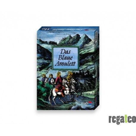 Noris Spiele 606106920 - Das blaue Amulett, Familienspiel