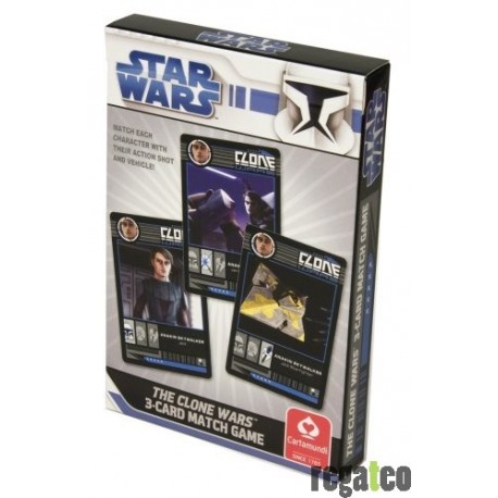 ASS Altenburger Spielkarten 79382 Star Wars Kombinationsspiel: Clone Wars