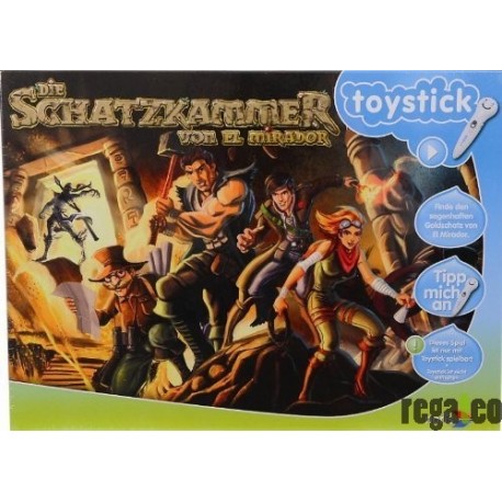 Noris Spiele 608027456 - Toystick Spiel - Die Schatzkammer von El Mirador