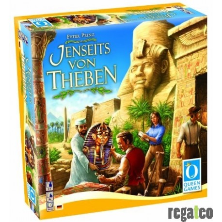 Queen Games 6046 - Jenseits von Theben, Brettspiel