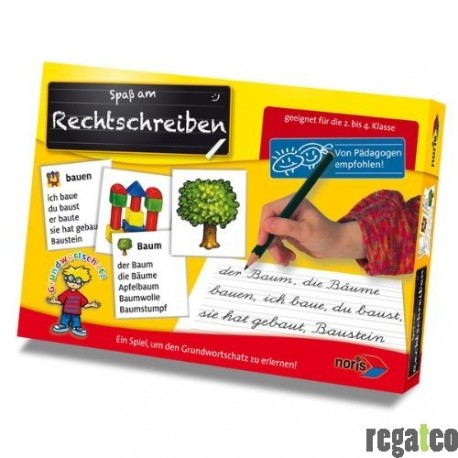 Noris Spiele 606073383 - Rechtschreiben, Kinderspiel