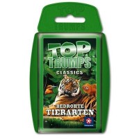 Winning Moves 60802 Top Trumps: Bedrohte Tierarten