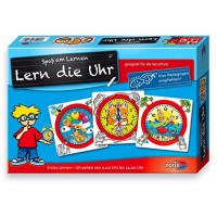 Noris Spiele 606076152 - Lern die Uhr, Kinderspiel