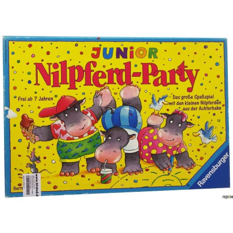 RAVENSBURGER -212095 - Junior Nilpferd-Party