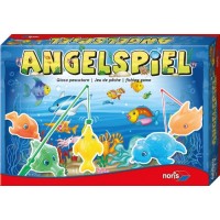 Noris Spiele 606049103 - Angelspiel mit 4 Angeln, Kinderspiel