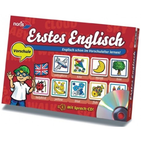 noris 6361 Erstes Englisch - Vorschule mit CD