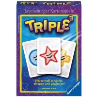 Ravensburger 27105 - Triple 3, Kartenspiele