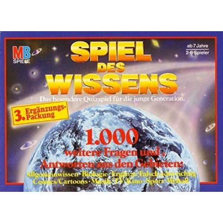 Spiel des Wissens - 3. Ergänzungspackung