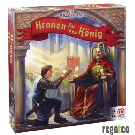 Mattel Y2553 - Kronen für den König, Strategie- und Geschicklichkeitsspiel