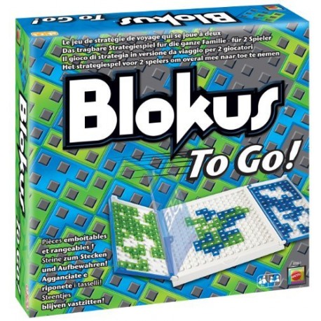 Mattel R3317 - Blokus to Go, Brettspiel