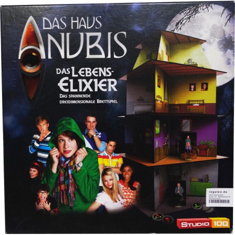 Studio 100 - MEHADE000070 Das Haus Anubis : Brettspiel "Das Lebenselixir"