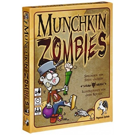 Pegasus Spiele 17135G Munchkin Zombies - deutsche Ausgabe