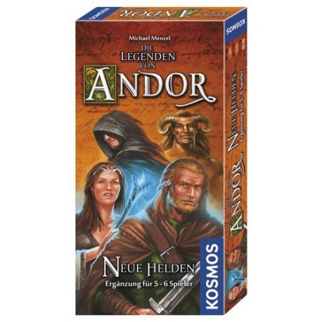 Kosmos 692261 - Die Legenden von Andor, neue Helden, Brettspiel