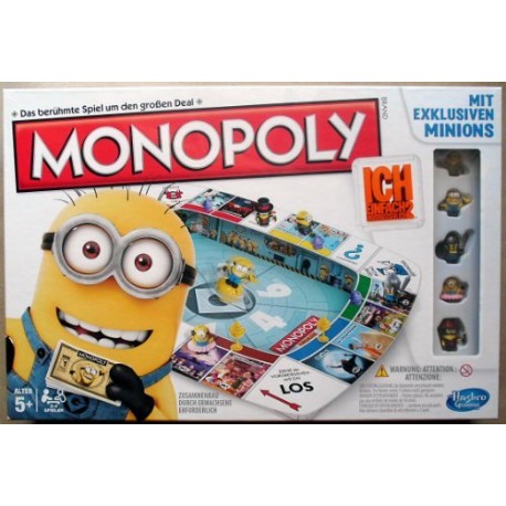 monopoly: ich einfach unverbesserlich, mit exklusiven minion Figuren