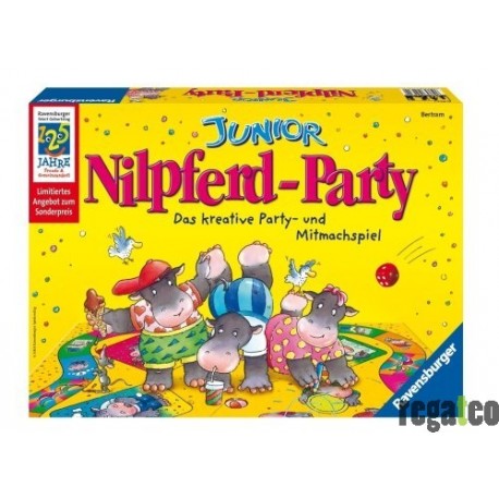 Ravensburger 21867 - Junior Nilpferd Party