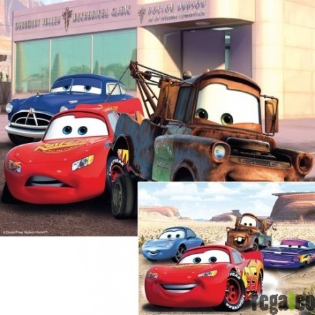 Ravensburger 08904 - Disney Cars: On Tour, 2 x 20 Teile Puzzle