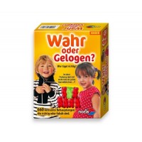 Noris Spiele 606013620 - Wahr oder Gelogen für Kinder, Kinderspiel