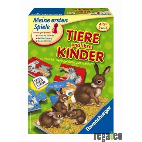 Ravensburger 21403 - Meine ersten Spiele Tiere und ihre Kinder"