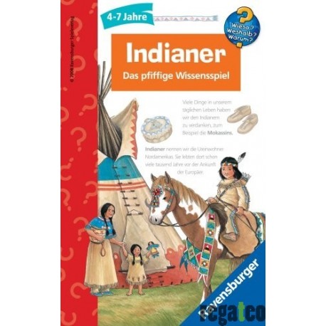 Ravensburger 23261 - Wieso? Weshalb? Warum?: Indianer Mitbringspiel