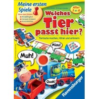 Ravensburger 21423 - Kinderspiel Welches Tier passt hier?"