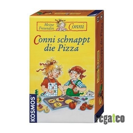 Conni schnappt die Pizza