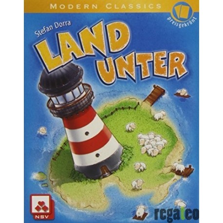 Nürnberger-Spielkarten 4013 - Land Unter - Achtung, Die Flut kommt, Kartenspiel