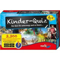 Noris Spiele 606013596 - Kinderquiz ab 6 Jahren, Kinderspiel