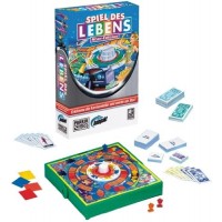 Hasbro 01322100 - Parker Spiel des Lebens kompakt