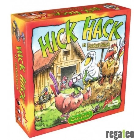 Zoch 601122800 - Hick Hack in Gackelwack, Karten- und Würfelspiel