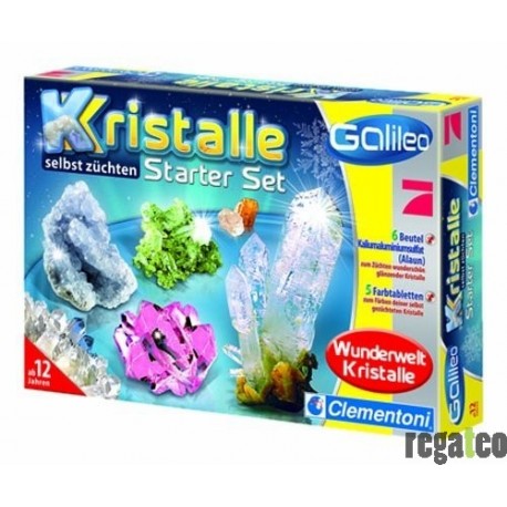 Clementoni 69517.1 - Galileo - Kristalle selbst züchten - Starter-Set