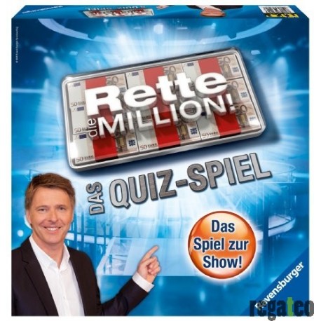 Ravensburger 27201 - Rette die Million - Das Quiz-Spiel