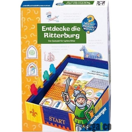 Ravensburger 24166 - Wieso? Weshalb? Warum?: Entdecke die Ritterburg