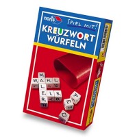 Noris Spiele 606094224 - Kreuzwortwürfeln, Reise- und Mitbringspiel