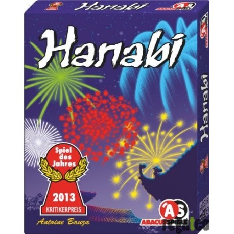 ABACUSSPIELE 08122 - Hanabi von Antoine Bauza, Spiel des Jahres 2013